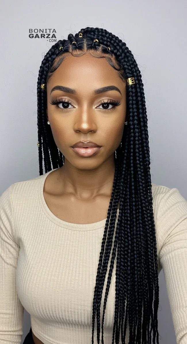 1. Box Braids | 14 Best Braided Hairstyles To Transform Your Look
