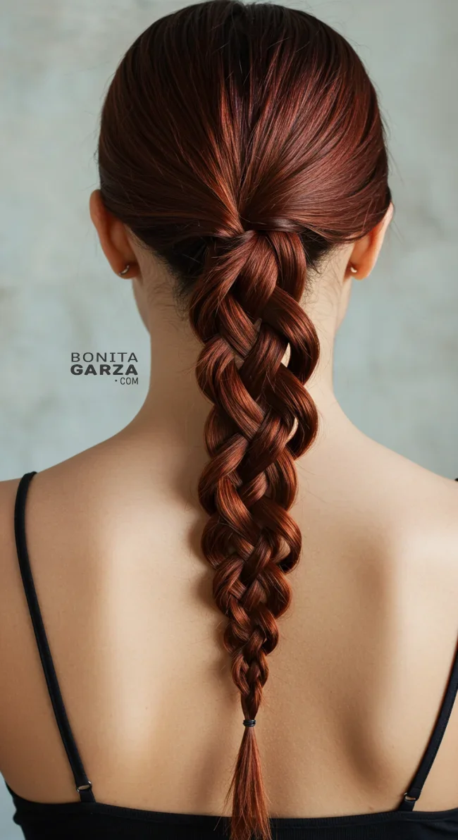 8. Five-Strand Braid | 15 Different Types Of Braids With Inspirational Examples