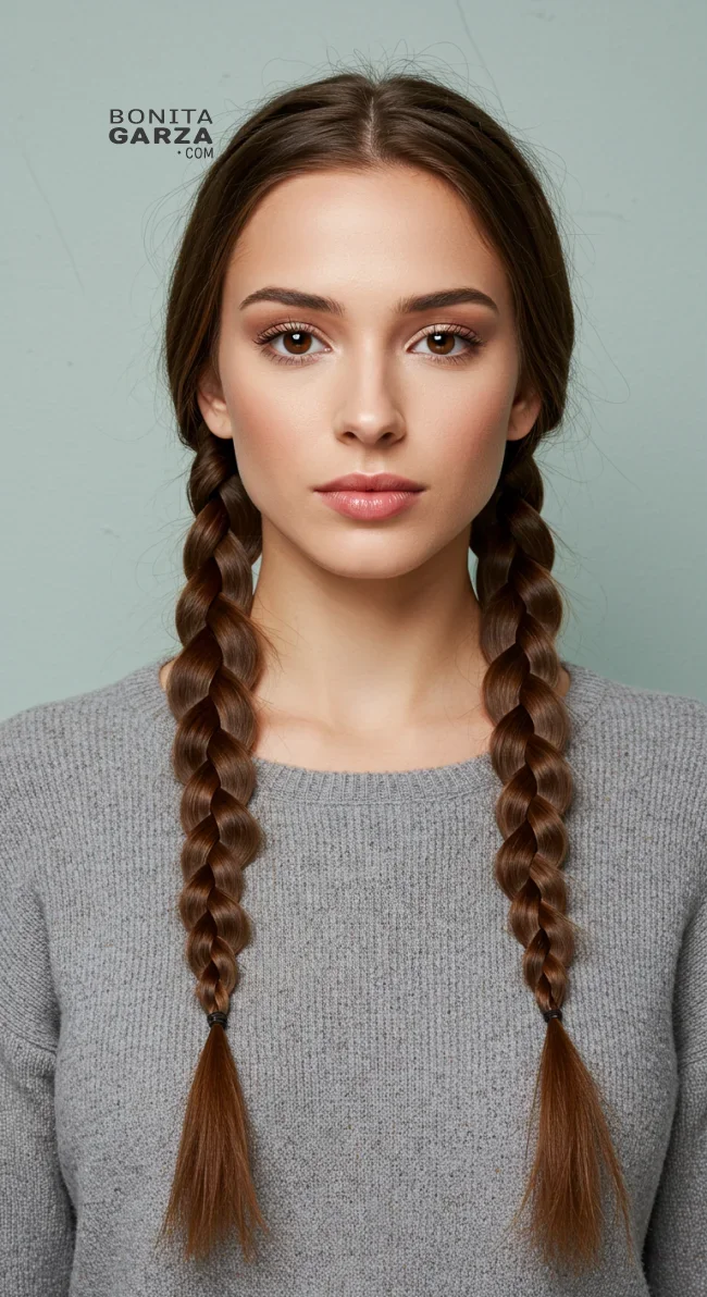 1. French Braid | 15 Different Types Of Braids With Inspirational Examples