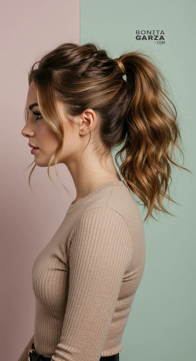 5. Messy Ponytail | Ponytail Hairstyles: Elevate Your Look With These 15 Styles In 2025
