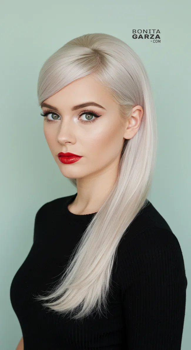 14. Retro Ponytail | Ponytail Hairstyles: Elevate Your Look With These 15 Styles In 2025