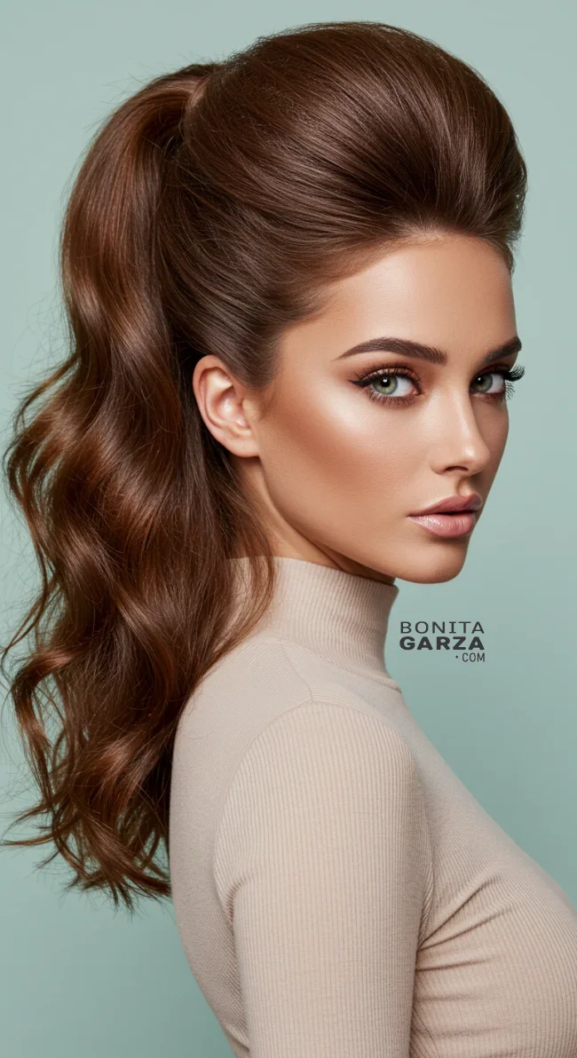 13. Voluminous Ponytail | Ponytail Hairstyles: Elevate Your Look With These 15 Styles In 2025
