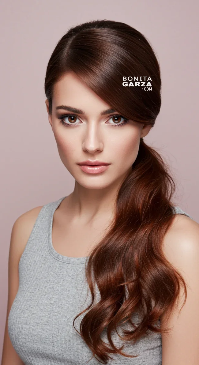 6. Side-Swept Ponytail | Ponytail Hairstyles: Elevate Your Look With These 15 Styles In 2025