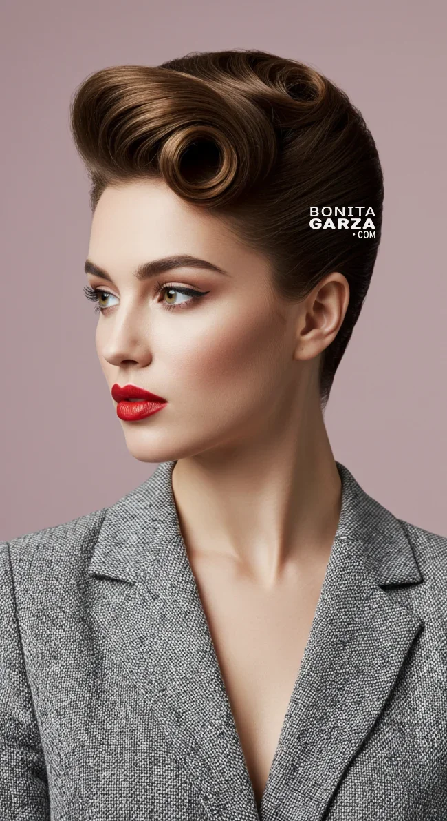 8. Sculpted Pompadour | Top 15 Modern Updo Hairstyles: Styling Tips And Trend Insights