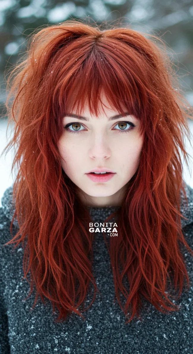 9. Choppy Shag Cut | 15 Winter Haircut Trends To Jump On Right Now