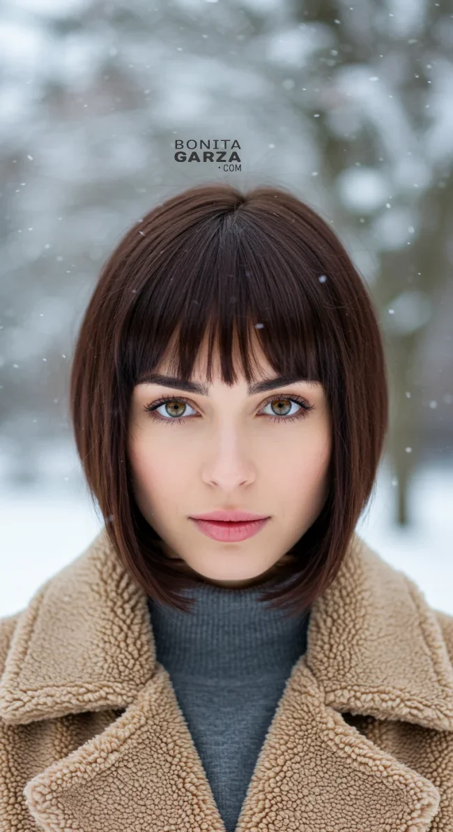 8. French Bob | 15 Winter Haircut Trends To Jump On Right Now