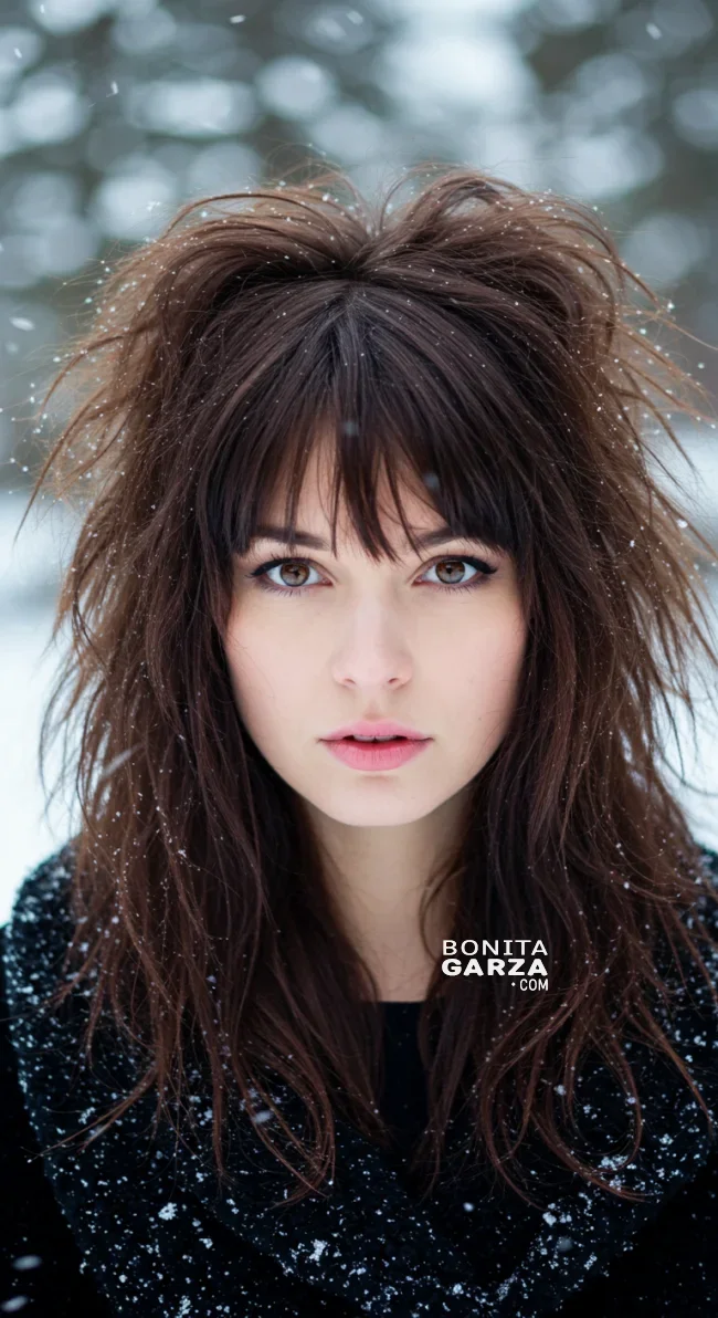 6. Wolf Cut | 15 Winter Haircut Trends To Jump On Right Now