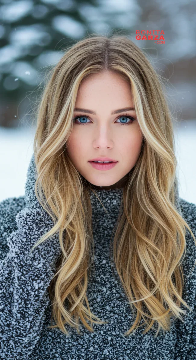 7. Long Feathered Layers | 15 Winter Haircut Trends To Jump On Right Now