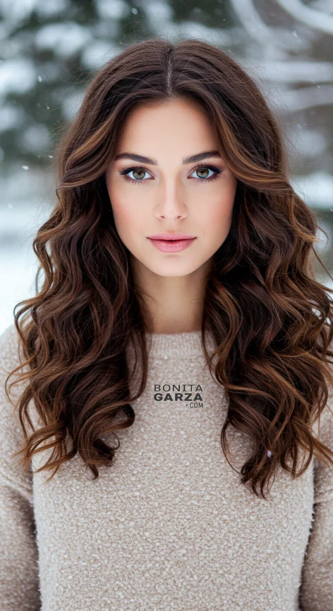 15. Voluminous Curls with Face-Framing Layers | 15 Winter Haircut Trends To Jump On Right Now