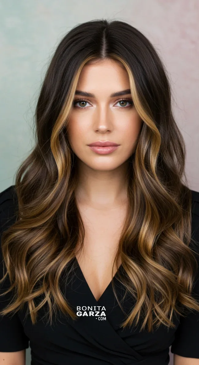 4. Espresso Brunette with Face-Framing Highlights | Hair Color Trends Of 2025: A Comprehensive Guide To On-Trend Shades And Styles