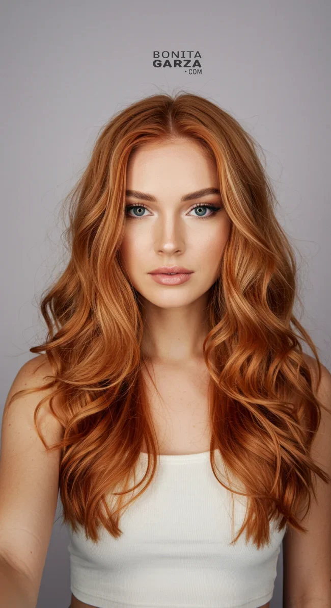 15. Strawberry Blonde Soft Curls | Hair Color Trends Of 2025: A Comprehensive Guide To On-Trend Shades And Styles