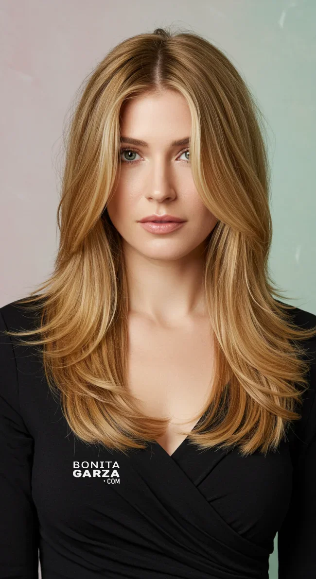 10. Honey Blonde Butterfly Layers | Hair Color Trends Of 2025: A Comprehensive Guide To On-Trend Shades And Styles