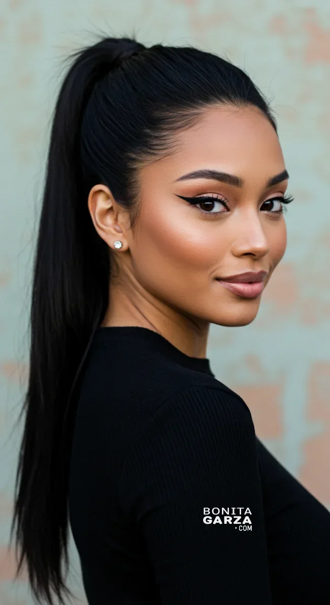 1. Sleek High Ponytail | Hairstyle Trends: A Comprehensive Guide For The Latest Hair Fashion