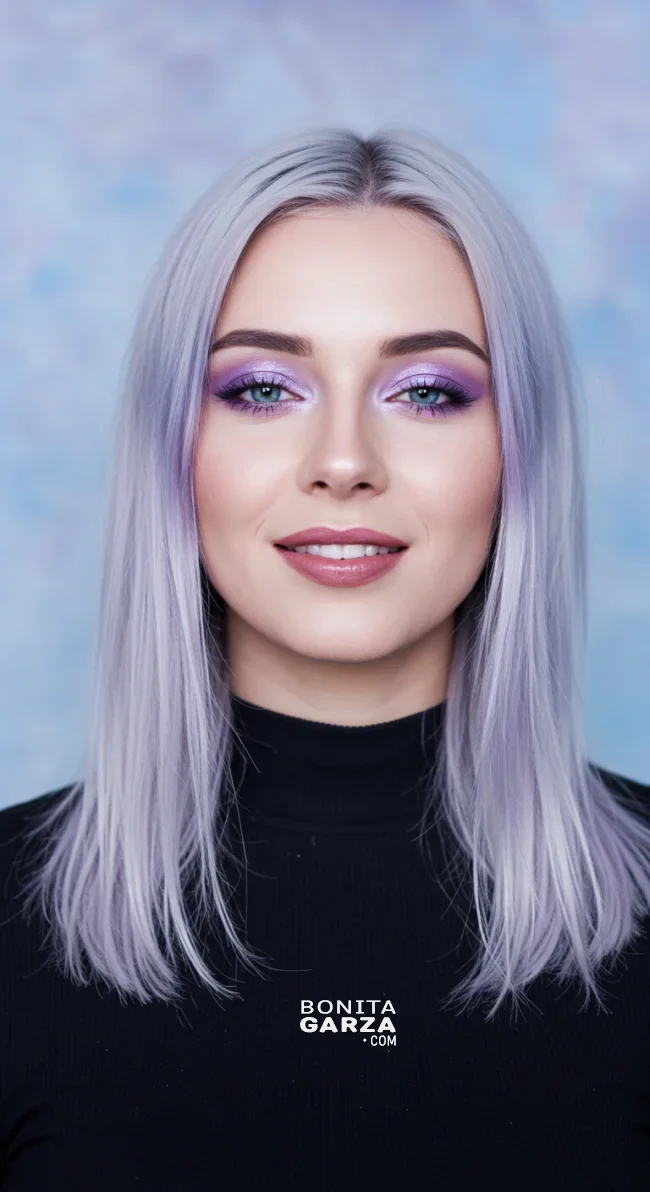 18. Colored Highlights in Soft Pastels | Hairstyle Trends: A Comprehensive Guide For The Latest Hair Fashion