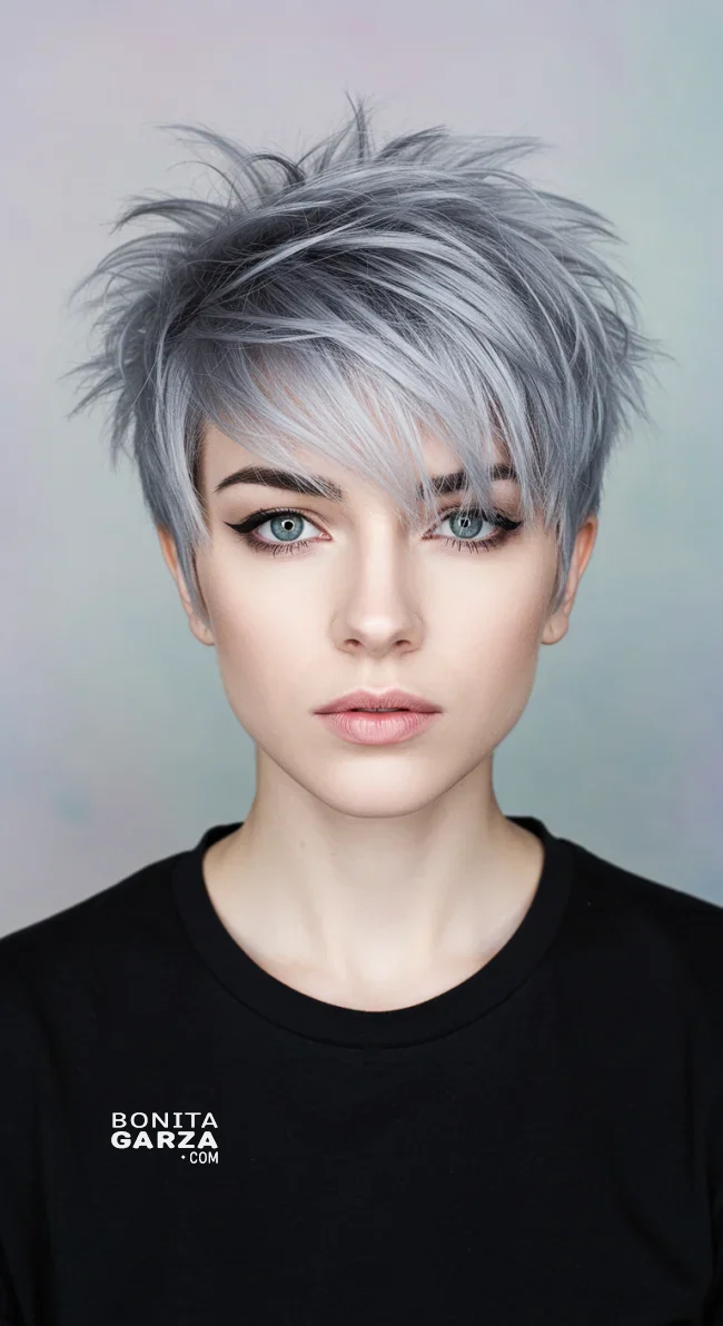 12. Shaggy Pixie Wolf Cut | Most Beautiful Wolf Cut Hairstyles For This Winter