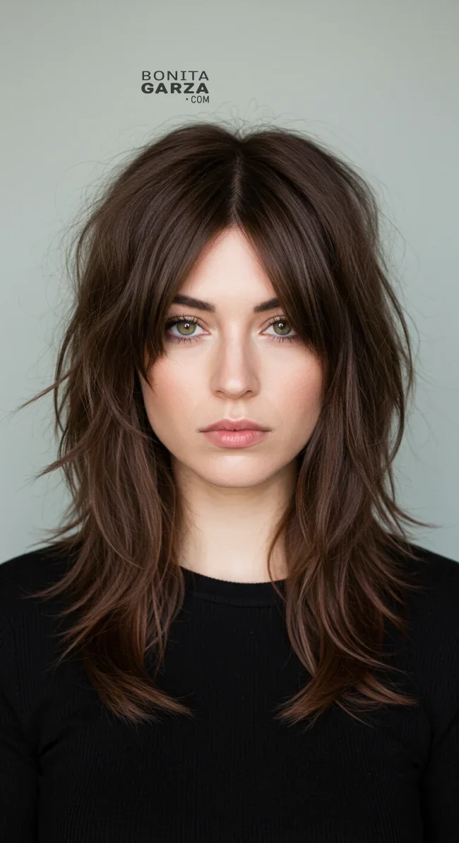 8. Soft Wolf Cut | Most Beautiful Wolf Cut Hairstyles For This Winter