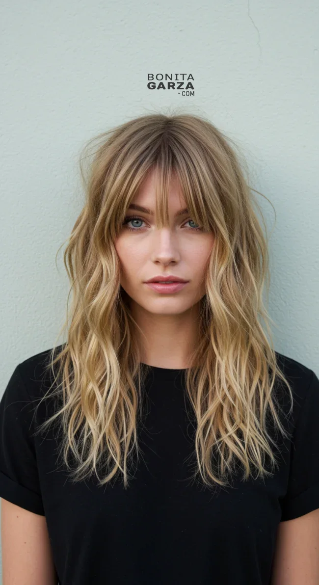 11. Wavy Wolf Cut | Most Beautiful Wolf Cut Hairstyles For This Winter