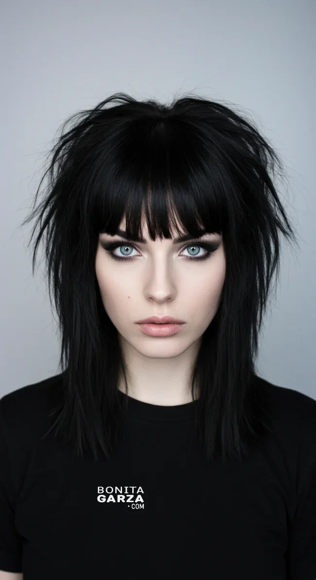 9. Blunt Wolf Cut | Most Beautiful Wolf Cut Hairstyles For This Winter