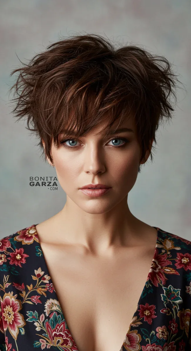 2. Short Messy Shag | 15 Shag Haircut Ideas For A Fresh New Look