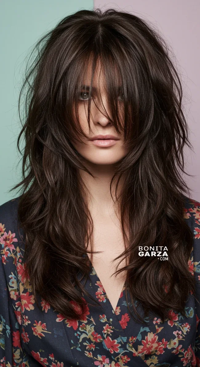 3. Long Layered Shag | 15 Shag Haircut Ideas For A Fresh New Look